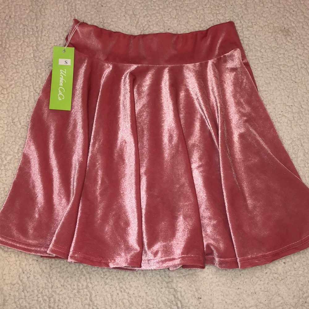 Pink skirt